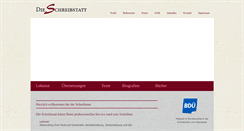 Desktop Screenshot of die-schreibstatt.de