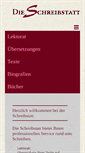 Mobile Screenshot of die-schreibstatt.de